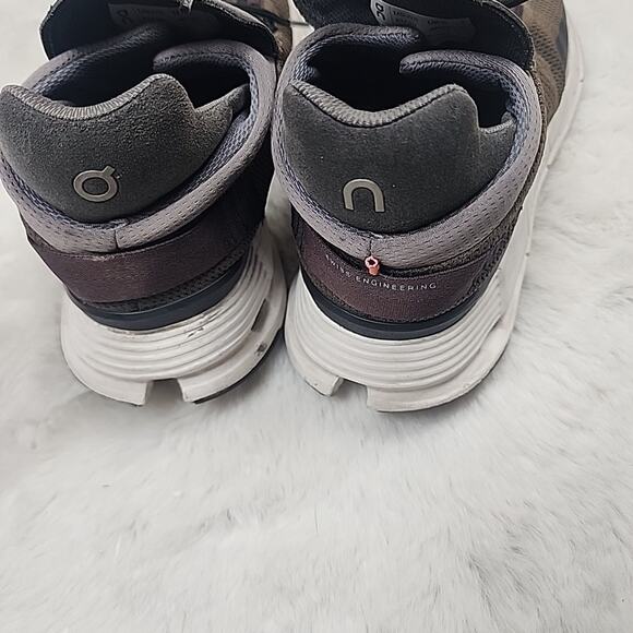 On Cloud Cloudnova Women's Athletic Running Shoes. Sz 8 Brown Black - Picture 6 of 9